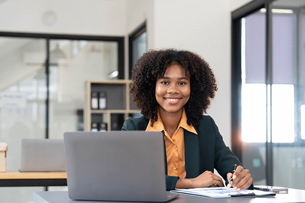 African American College Student Intern