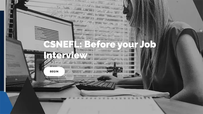 CSNEFL Before Your Interview Workshop