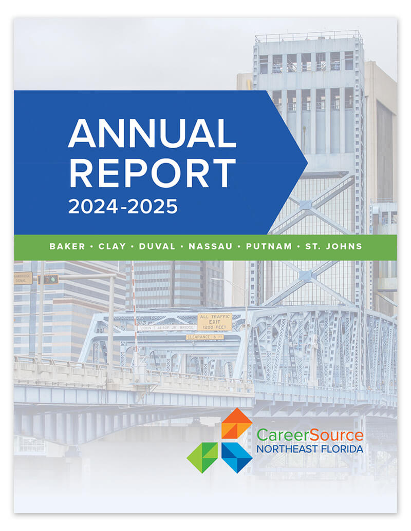 CareerSource NEFL 2020 Annual Report Cover Image
