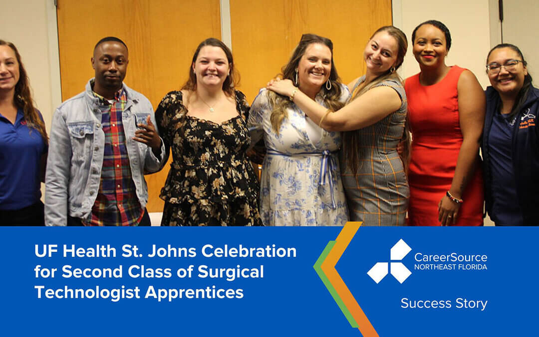 UF Health St. Johns Holds Graduation Celebration for Second Class of Surgical Technologist Apprentices