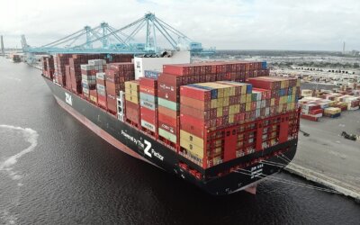 JaxPort welcomes Asia container service with the Sapphire’s arrival