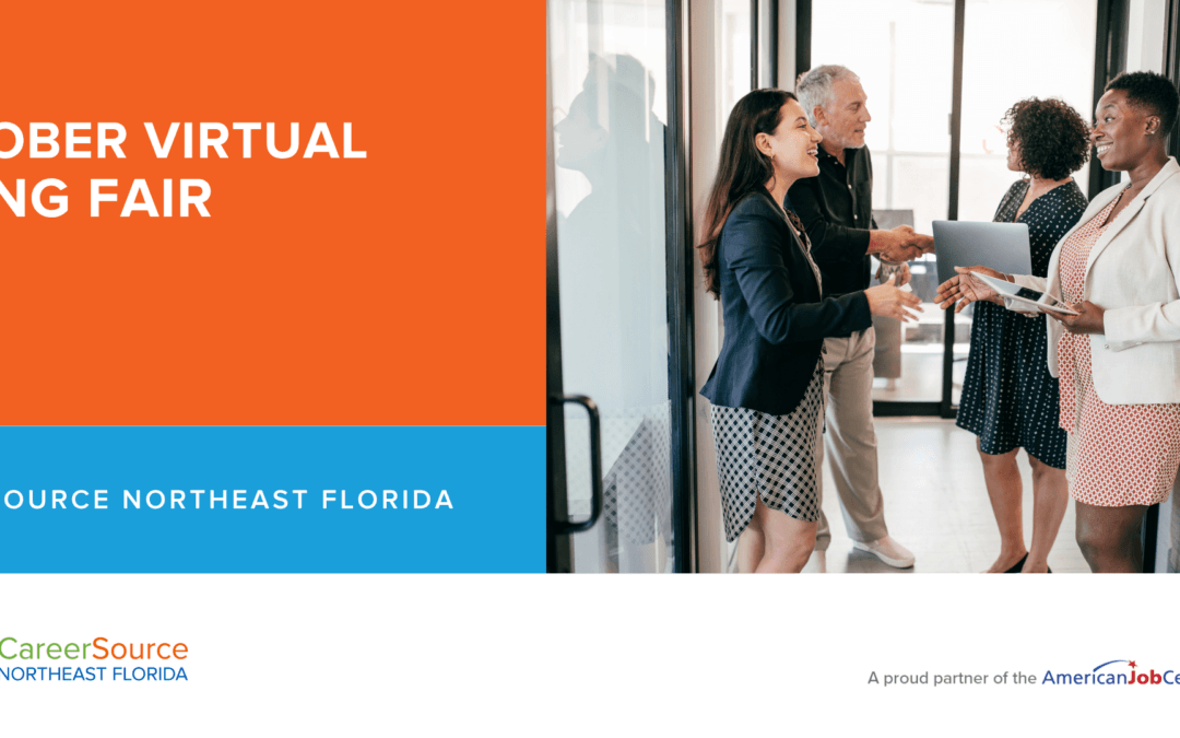 CareerSource NEFL hosted Virtual Hiring and Education Fair